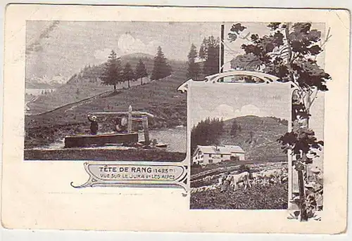 29852 Multi-image Ak Tete de Rang 1425 m Hôtel vers 1910