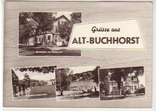29823 Multi-image Ak Salutations de Alt Buchhorst 1966