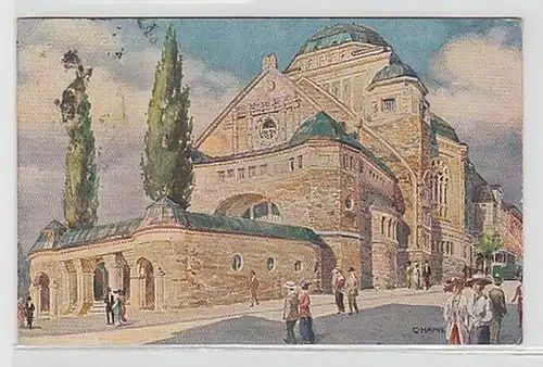 29792 Judaika Ak Essen die neue Synagoge 1916