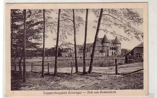 29751 Feldpost Ak Place d'exercice militaire Altengrabow 1917