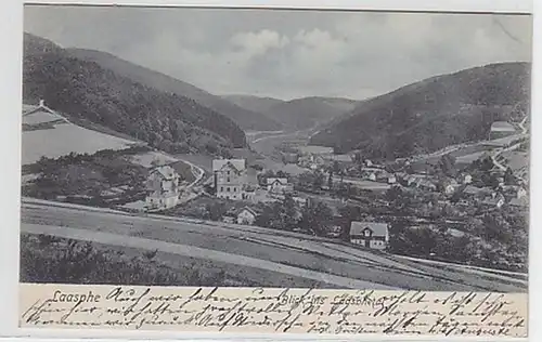 29691 Ak Laasphe Vue sur la vallée de Laasphe 1905