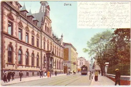 29689 Gera kaiserliches Hauptpostamt 1906