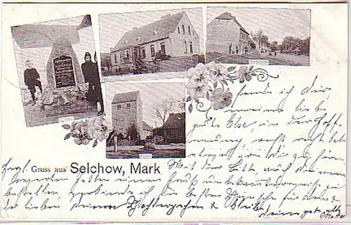 29684 Mehrbild Ak Gruss aus Selchow Mark 1900