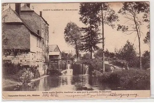 29673 Ak Signy l'abbaye Ancien Moulin Perriere vers 191