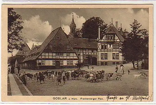 29672 Ak Goslar a. Harz Frankenberger Plan 1915