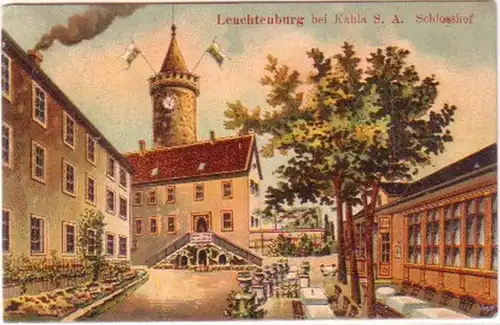 29670 Ak Leuchtenburg bei Kahla S.-A. 1911