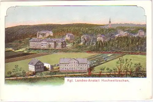 29661 Ak königliche Landes Anstalt Hochweitzschen 1915