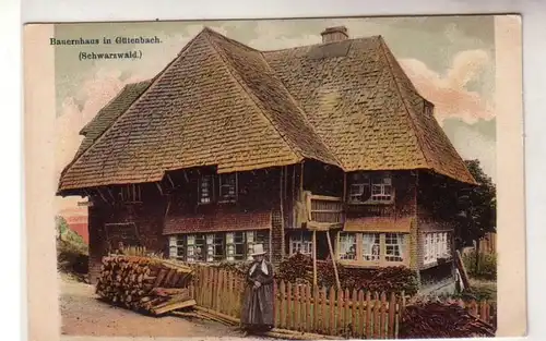 29616 Ak Bauernhaus in Gütenbach (Schwarzwald) um 1910
