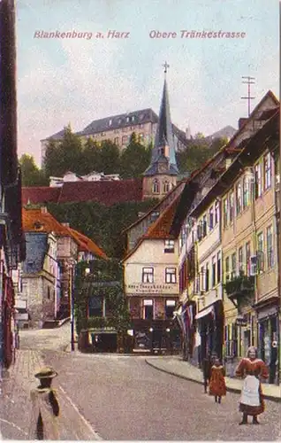 29580 Ak Blankenburg a. Harz obere Tränkestraße 1916