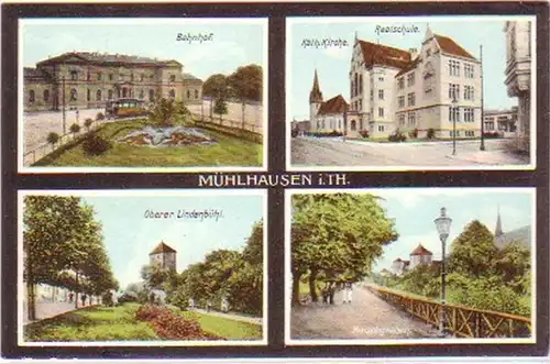 29534 Mehrbild Ak Mühlhausen in Thüringen um 1910