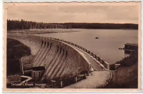29501 Ak Carlsfeld dans le barrage des Mines Métallifères vers 1930
