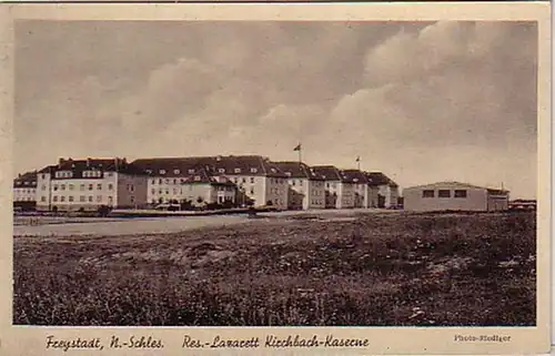 29489 Ak Freystadt Niederschlesien Kaserne um 1940