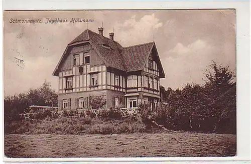 29475 Ak Schmannewitz Jagdhaus Hülsmann 1914