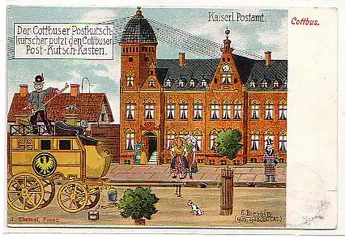29466 Ak Cottbus Bureau de poste impérial 1913