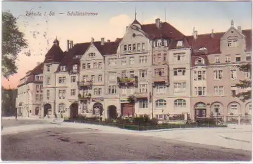 29463 Ak Sebnitz in Sachsen Schillerstrasse 1913