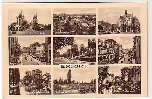 29443 Mehrbild Ak Erfurt Fischersand um 1940