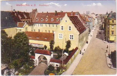 29428 Ak Weisenfels à la Maison de la ville de Saale vers 1910