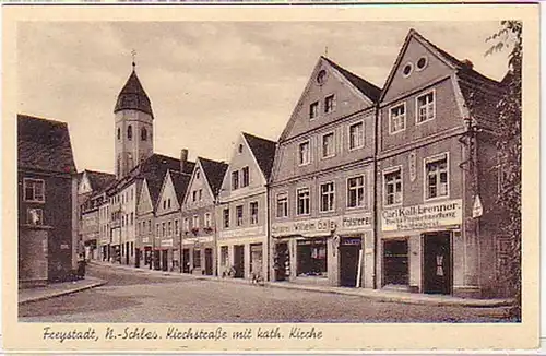 29418 Ak Freystadt Nieder Silésie Kirchstraße vers 1940