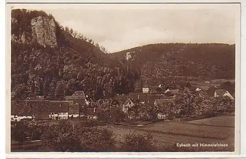 29389 Photo Ak Eybach avec des rochers du ciel vers 1930