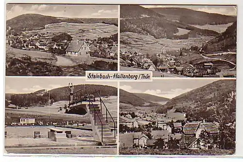 29388 Mehrbild Ak Steinbach Hallenberg Thüringen 1959