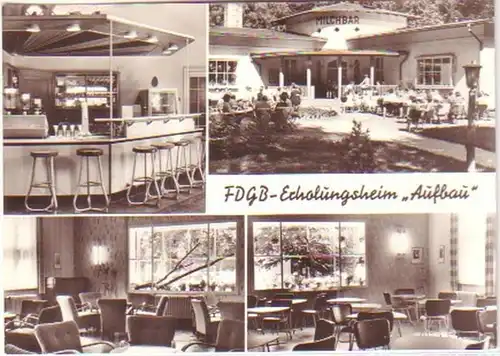 29318 Ak Templin FDGB Erholungsheim "Aufbau" 1969