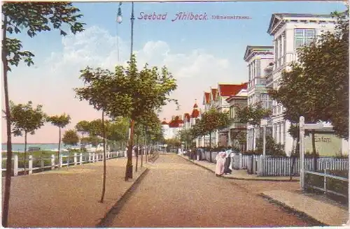 29308 Ak Seebad Ahlbeck Dünenstrasse 1916