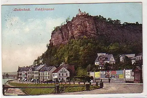 29292 Ak Bodenbach Schäferwand 1907