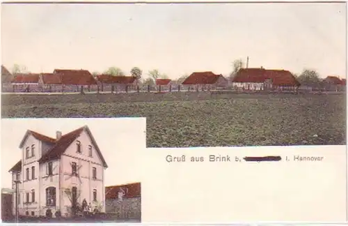 29291 Mehrbild Ak Gruß aus Brink in Hannover um 1910