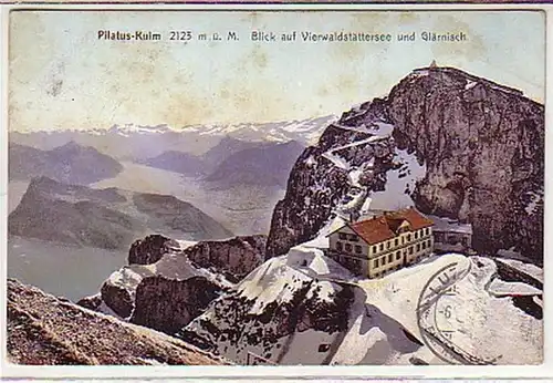 29275 Ak Pilates Kulm Vue sur le glorieux 1908