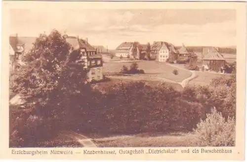 29249 Ak Erziehungsheim Mittweida "Dietrichshof" um1930