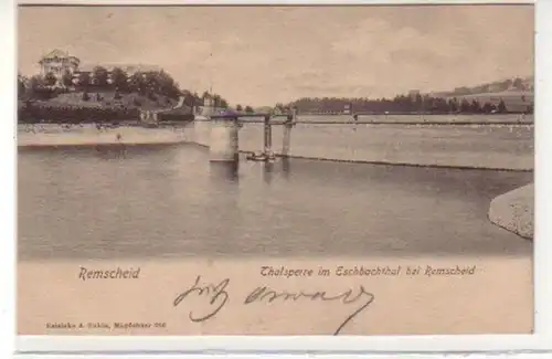 29223 Ak Remscheid Thalschande im Eschbachthal 1902