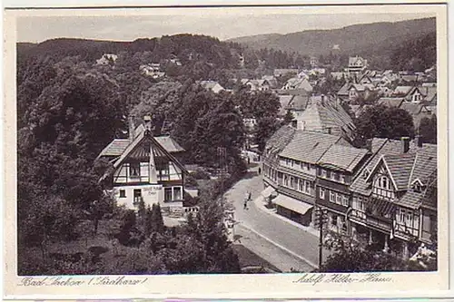 29219 Ak Bad Sachsa (Südharz) Totalansicht um 1940
