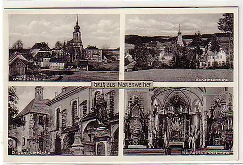 29216 Multi-image Ak Salutation de Marienweiher vers 1940