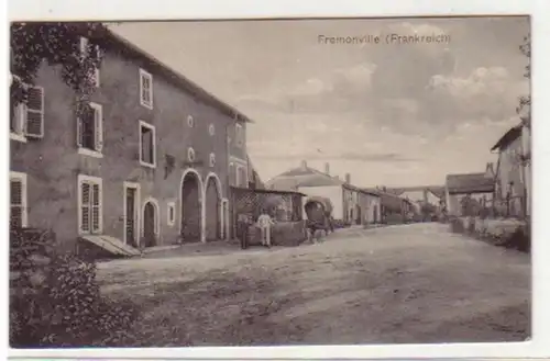 29171 Feldpost Ak Fremonville (France) Rue 1916