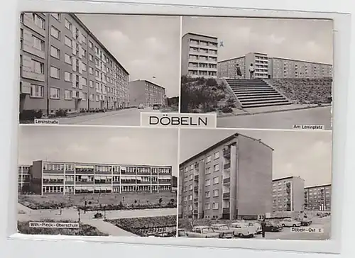 29142 Mehrbild Ak Döbeln Ost Neubaugebiet 1981