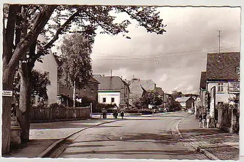 29135 Ak Marktleugast Oberfranken Vue sur la route 1964