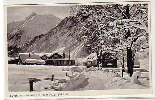 29126 Ak Spielmannsau mit Trettachspitze 2595 m um 1940