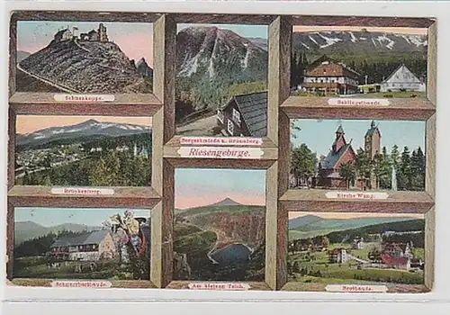 29093 Mehrbild Ak Riesengebirge Brotbaude usw. 1914
