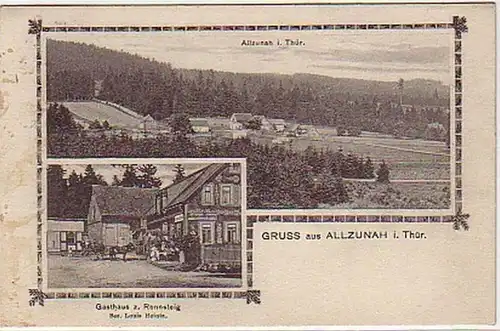 29092 Mehrbild Ak Gruß aus Allzunah in Thüringen 1926