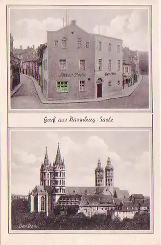 29079 Multi-image Ak Salutation de Naumburg Saale vers 1940