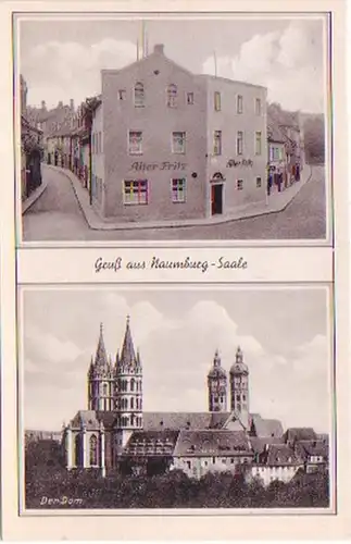 29078 Mehrbild Ak Gruß aus Naumburg Saale um 1940