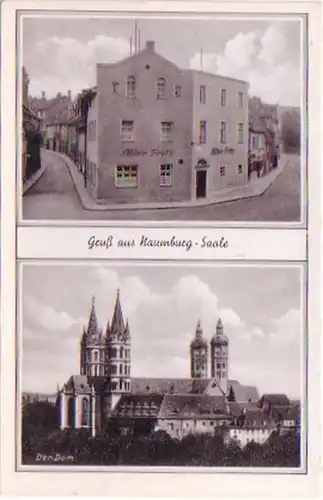 29075 Multi-image Ak Salutation de Naumburg Saale vers 1940