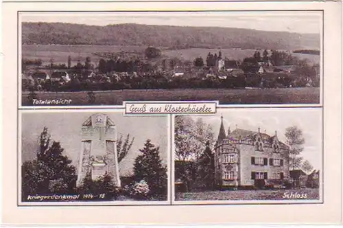 29040 Mehrbild Ak Gruß aus Klosterhäseler um 1940