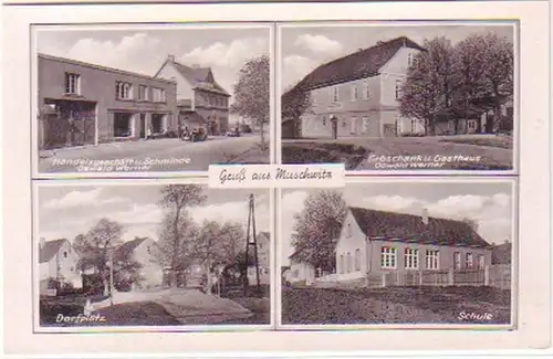 29039 Mehrbild Ak Gruß aus Muschwitz um 1940