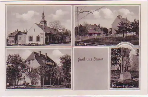 29023 Salutation multi-images Ak de Beuna Gasthof, etc. vers 1940