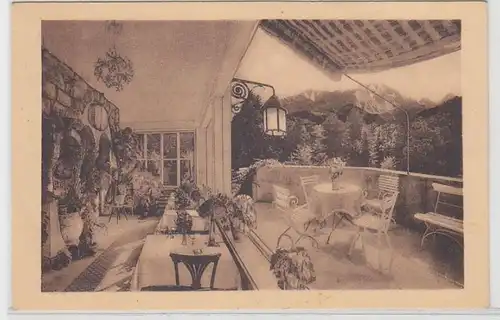 29013 Ak Partenkirchen Hotel Haus Schönblick Inh.F. Stanner vers 1930