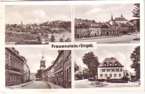 28976 Mehrbild-Ak Frauenstein / Erzgeb. 1959