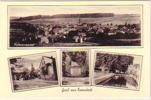 28953 Multi-image Ak Salutation de Farnstedt vers 1940