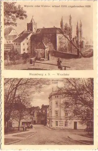 28911 Multi-image Ak Naumburg a.S. Wezelstor, etc. vers 1940