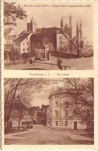 28910 Mehrbild Ak Naumburg a.S. Wezelstor usw. um 1940